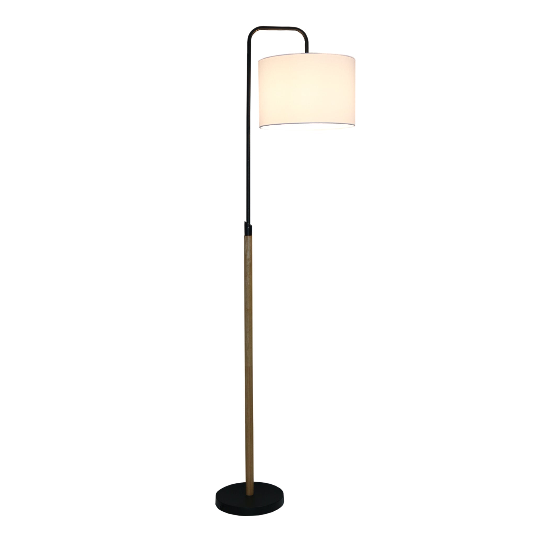 Floor Lamp With Cylinder Shade