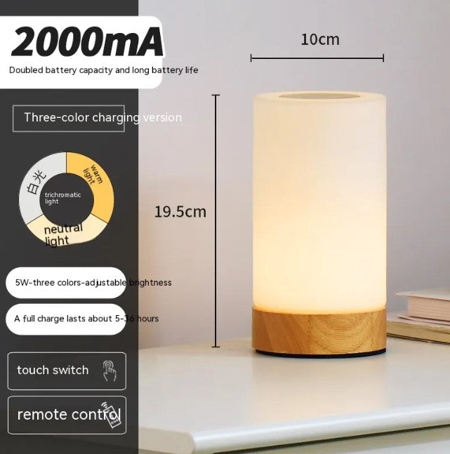 LED Night Lamp | Rechargeable Design