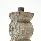 Decorative Wooden Centerpiece Candle Holder- 3x9 Elegant Candle Stand