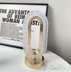 Touch-Control Desk Lamp | Crystal Design