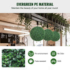 VEVOR Artificial Topiaries Boxwood Trees