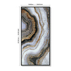 Black And Gold Abstract Wall Art Small Size Home Wall Decoration Moder