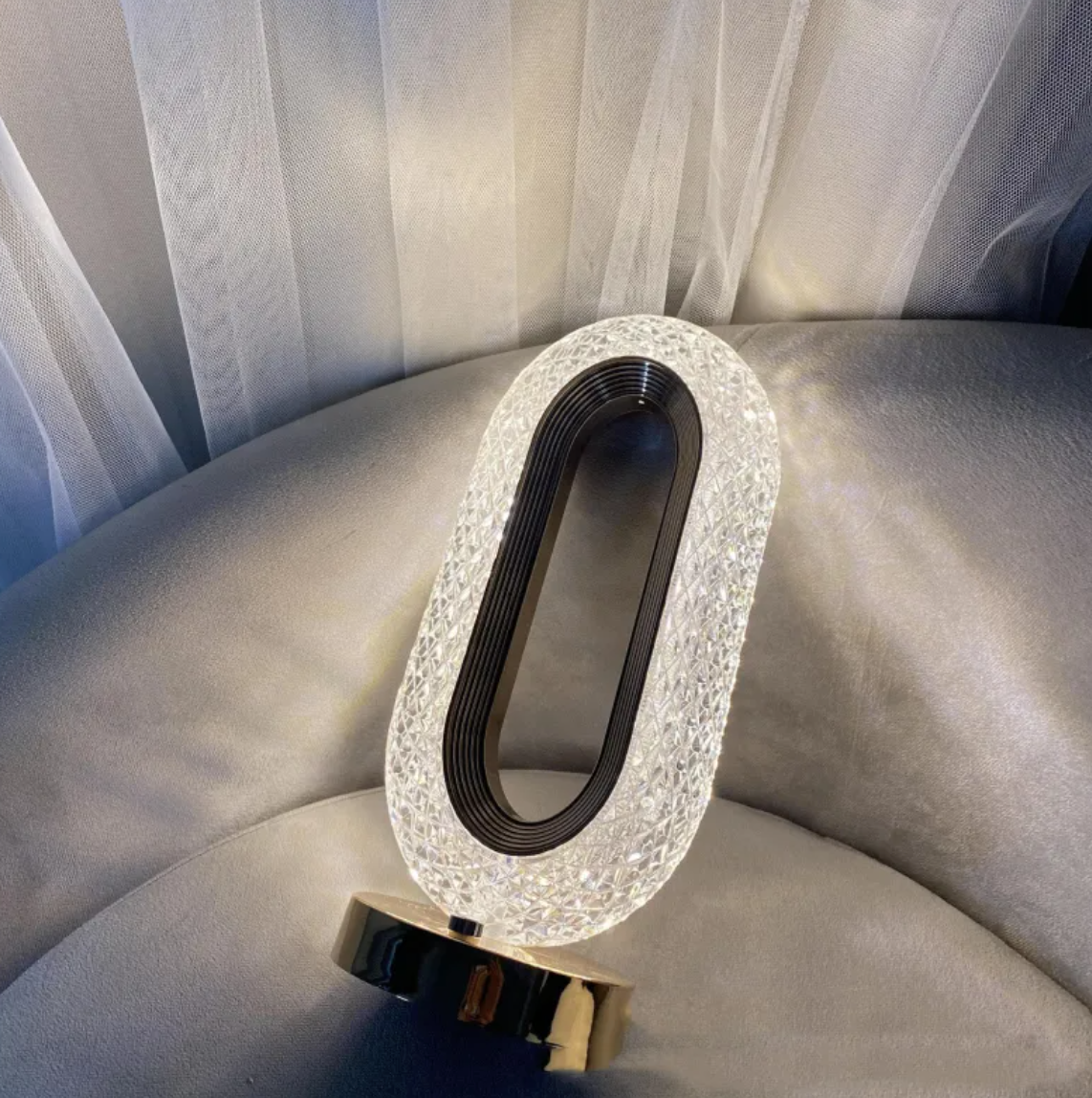 Touch-Control Desk Lamp | Crystal Design