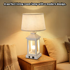20.5 Set Of 2 Vintage Table Lamps For Living Room