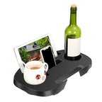 Zero Gravity Chair Cup Holder Clip On Side Tray W Beverage Can Mobile