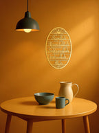 Metal Wall Art-Elegant Home Decor For Study Room