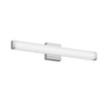 Bathroom Vanity Light Brushed Nickel Square LED 25 Inch 14W 6000K Cool