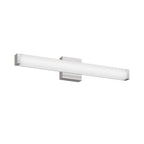 Bathroom Vanity Light Brushed Nickel Square LED 25 Inch 14W 6000K Cool