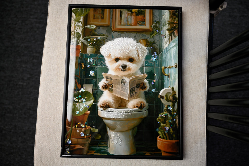 Framed Bathroom Decor