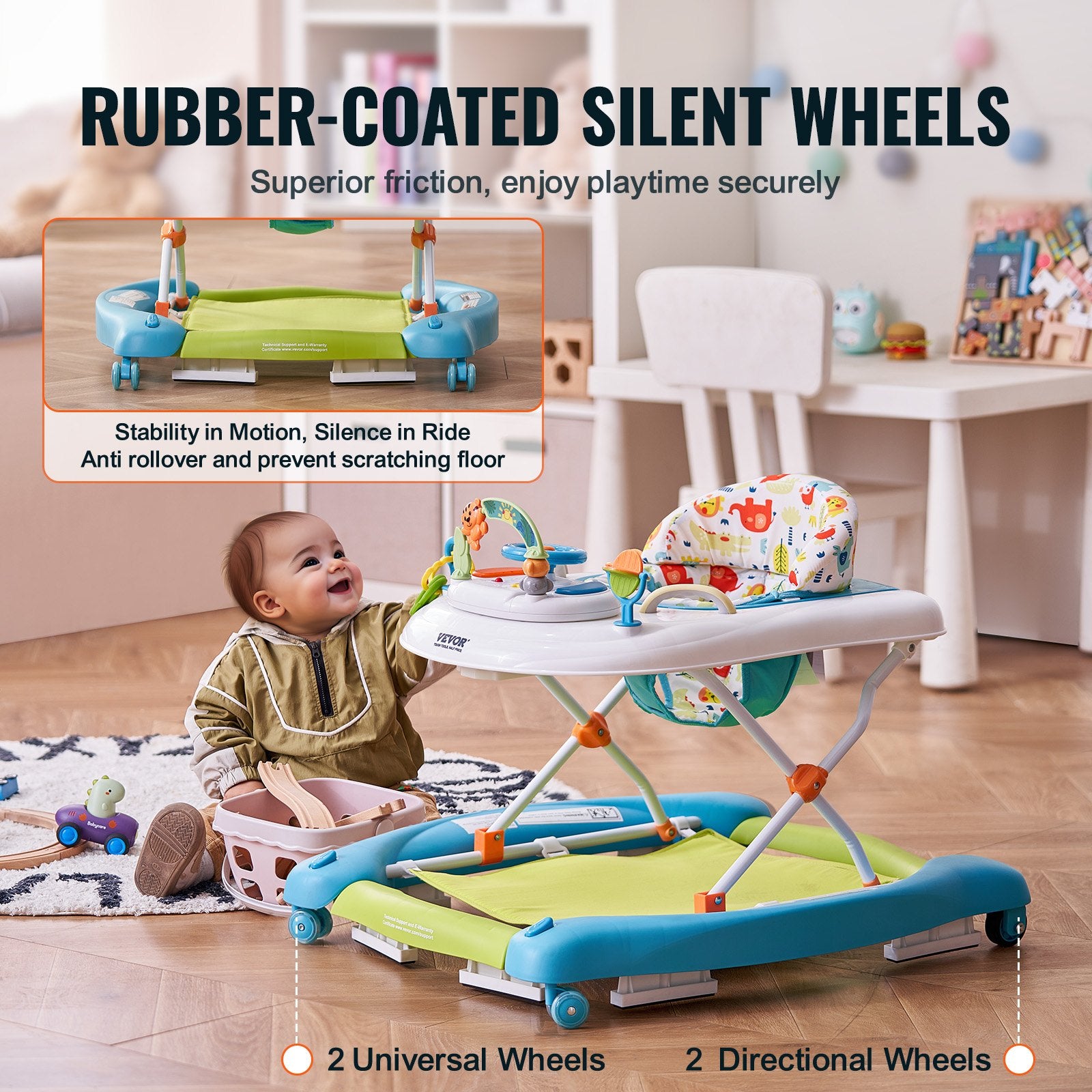 4-in-1 Baby Walker