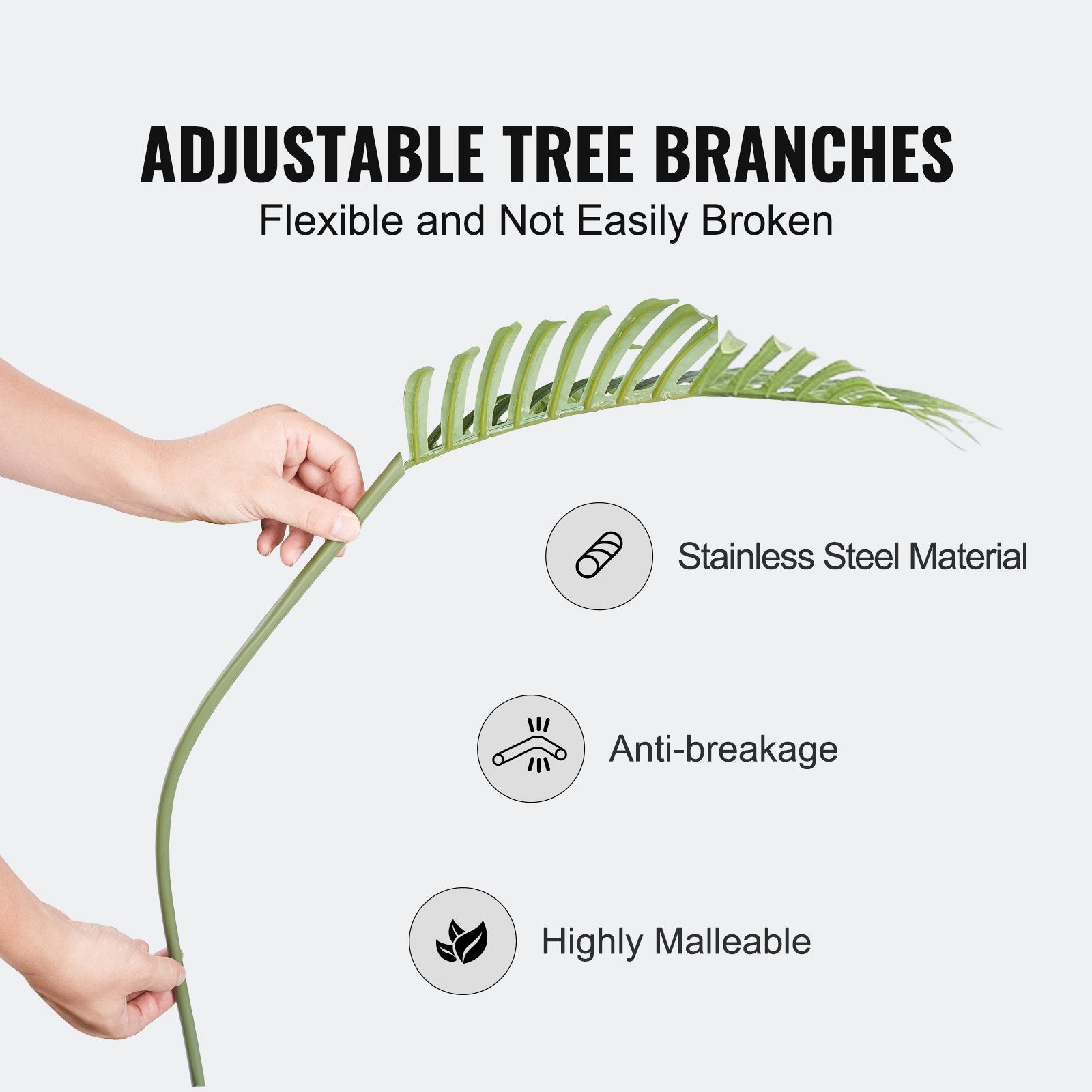Artificial Gold Cane Palm Tree