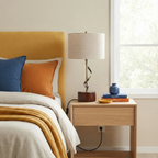 Bedside Bedroom Nightstand Desk Lamp Bedroom Study Lamps Solid Wood Cr