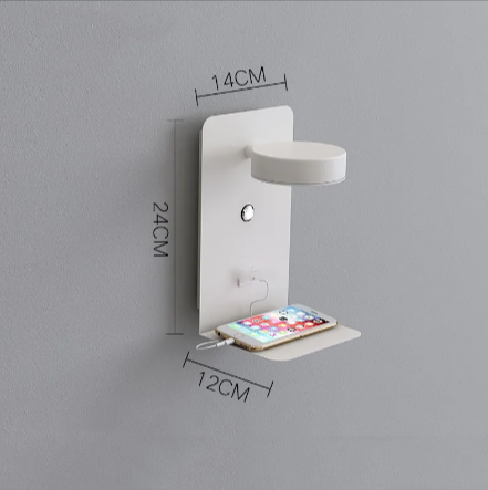 USB Charging Bedside Lamp | Minimalist Design