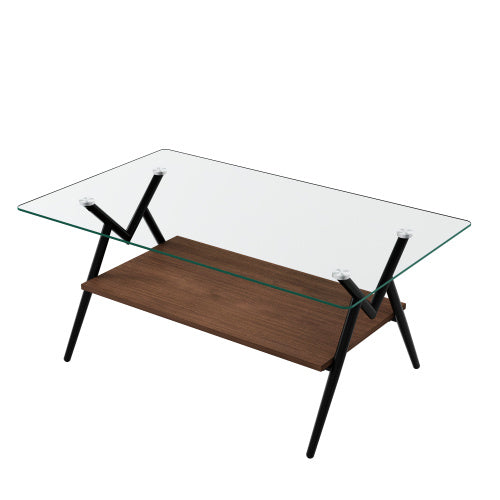 Rectangular Coffee Table | 2-Layer Design