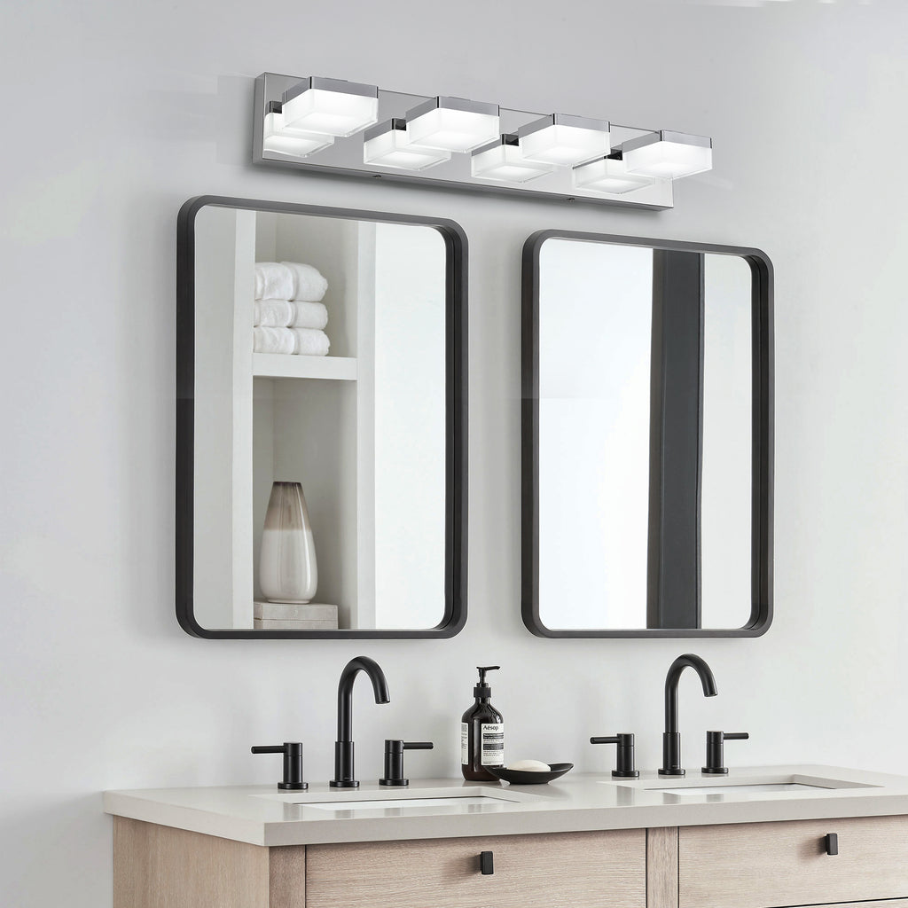 Modern Chrome LED Vanity Light