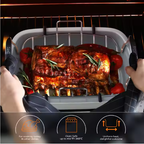 High-Temperature Resistant Chicken Roasting Pan Heat-Resistant Fried C