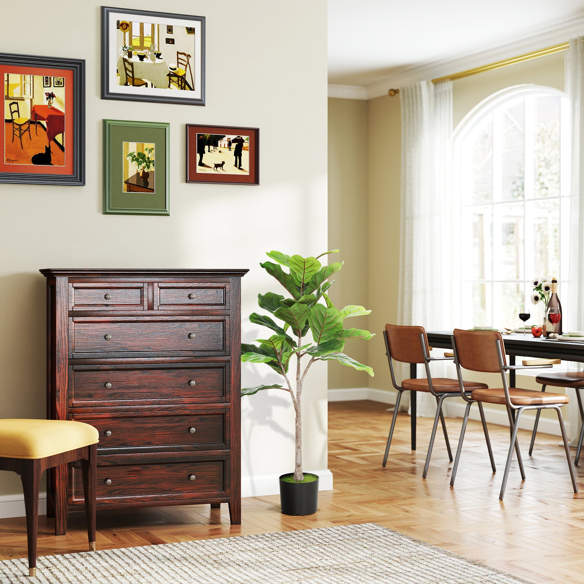 Artificial Fiddle Leaf Fig Tree