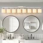 8-Light Bathroom Light Fixtures