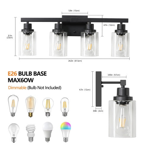 Bathroom Wall Lamps Set | Rustic Lighting