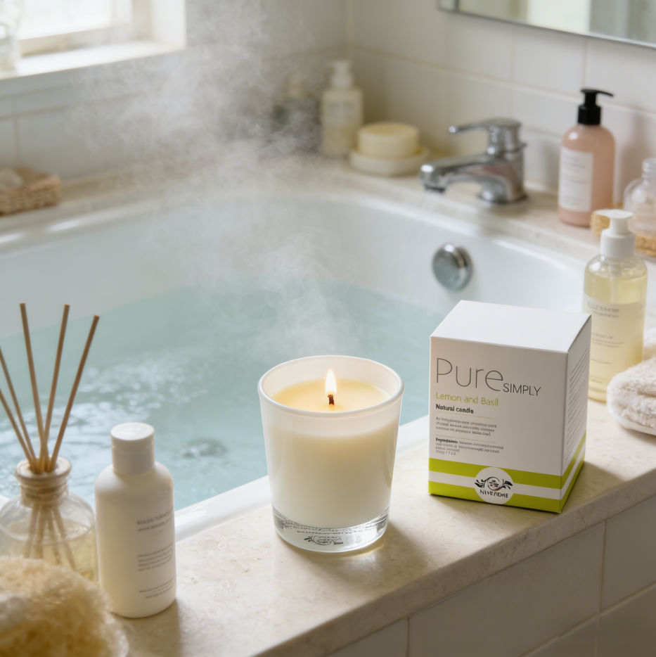 Bergamot Citrus Soy Wax Scented Candle