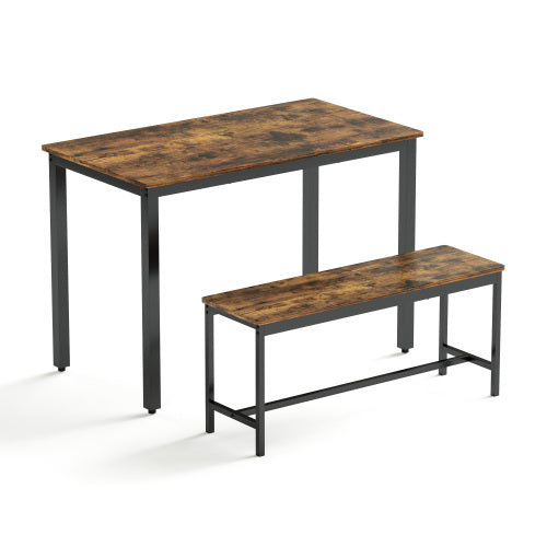 Dining Table 2 Benches Set  | Modern Design