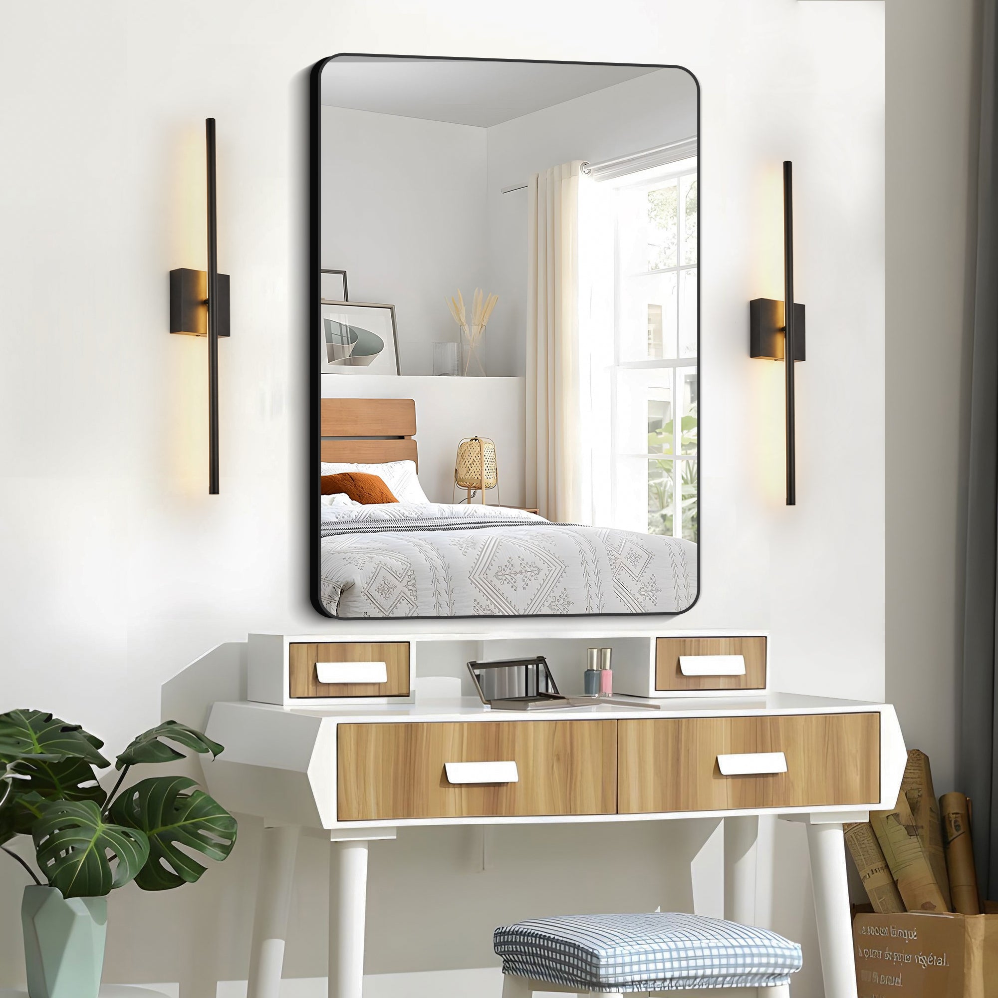 28 2-Pack Modern LED Wall Sconce