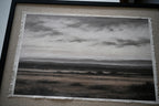 Vintage Landscape Large Framed Wall Art