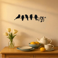 1PC Fashionable Metal Bird Wall Art - Bird On The Branch Wall Ornament