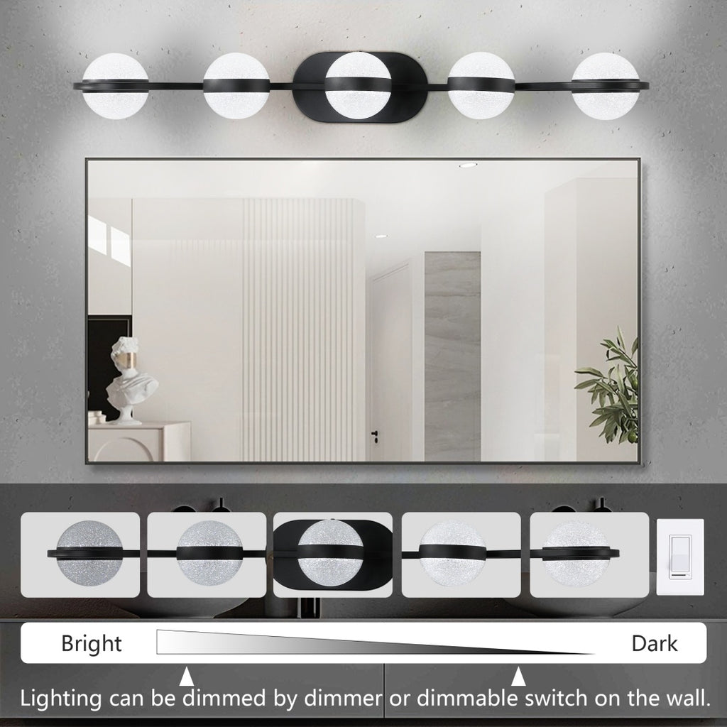 NEW SKU W1340P206793 35 Modern Minimalist Bathroom Vanity Light