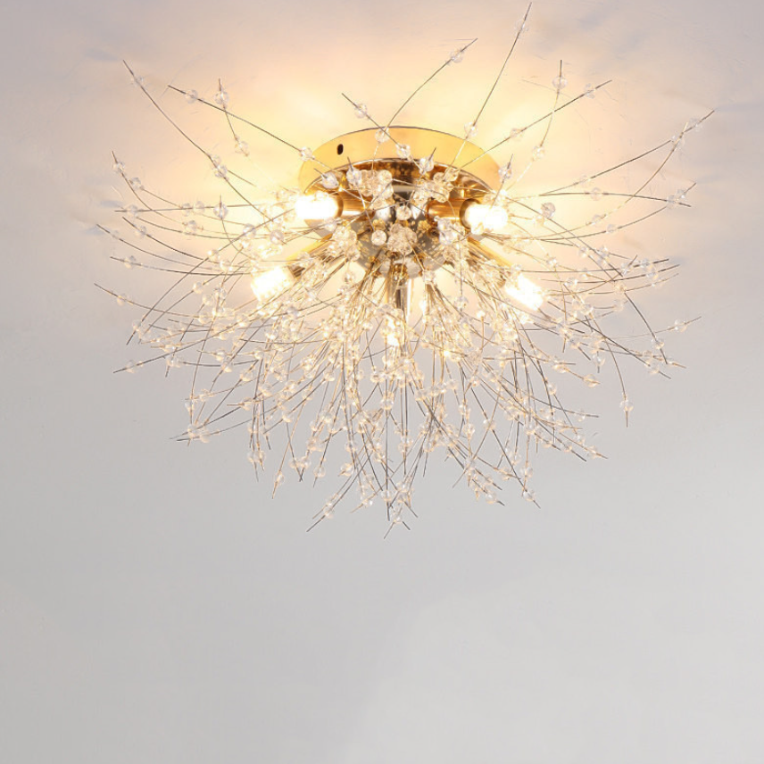 Modern LED Ceiling Light | Crystal Design