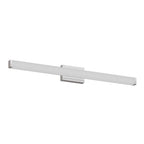 Bathroom Vanity Light Brushed Nickel Square LED 41 Inch 24W 6000K Cool