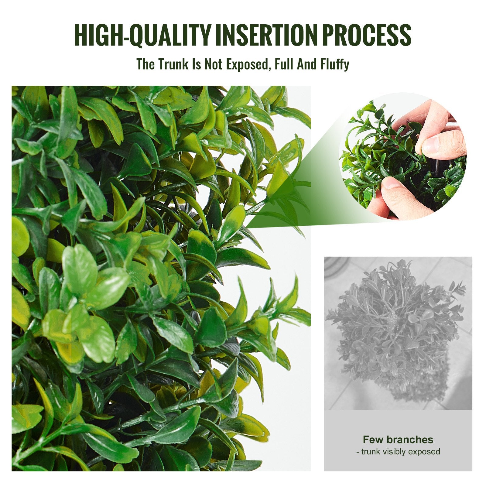 Artificial Boxwood Topiary Tree