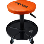 VEVOR Adjustable Mechanics Rolling Creeper Seat Stool Tool Tray For Sh