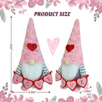 Valentine Gnomes Decorations For Home Valentines Day Tiered Tray Decor