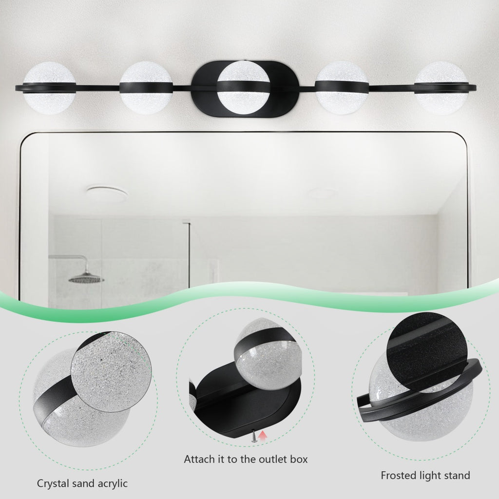 NEW SKU W1340P206793 35 Modern Minimalist Bathroom Vanity Light
