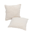Beige Pillow Hanging Chair Polyester Cotton Belt 2pcs Pillow