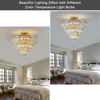Gold Crystal Chandeliers
