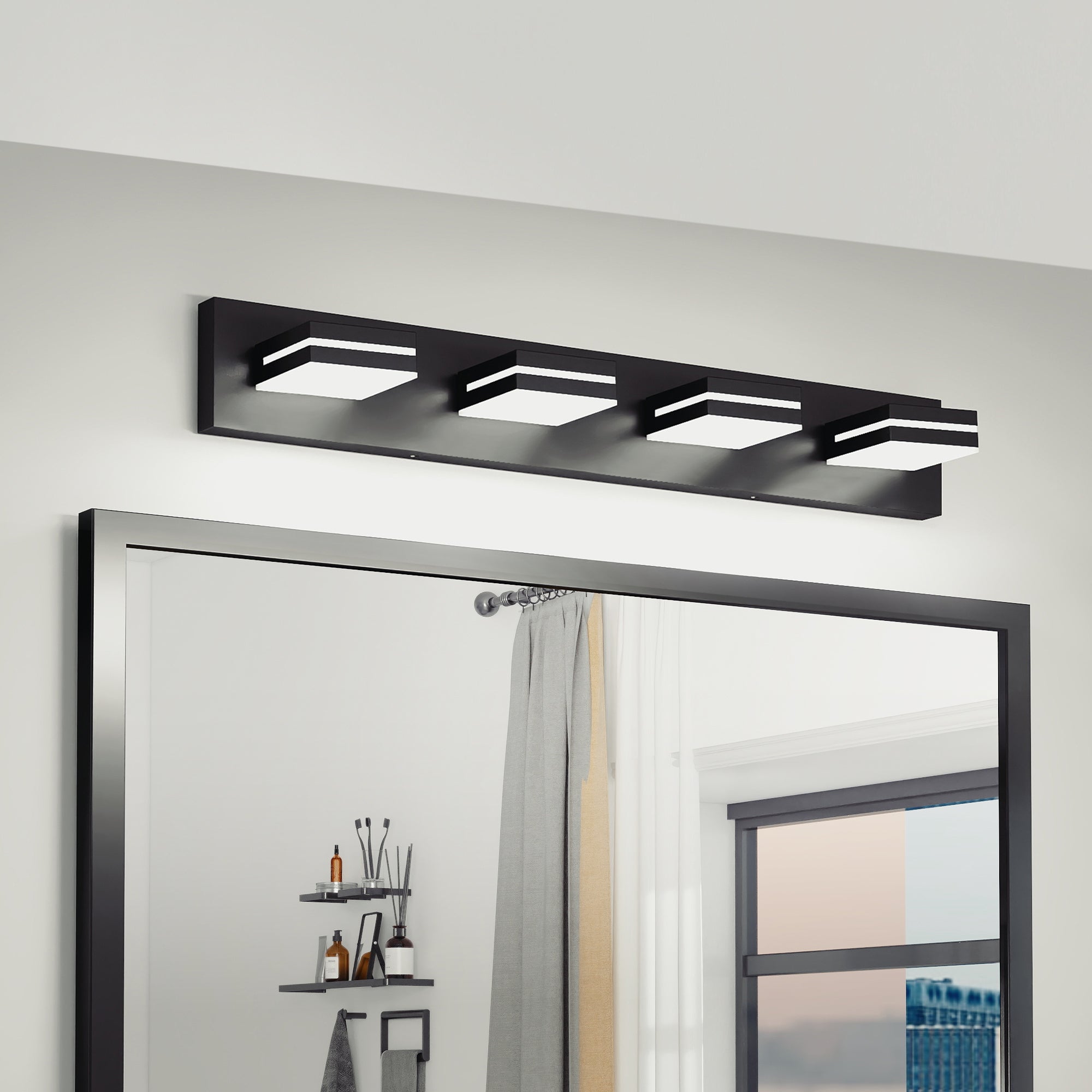 Modern Chrome LED Vanity Light