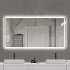 40x32 Inch LED Bathroom Mirror Vanity Mirrors With Front Lights Wall M
