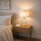 Bedroom Table Lamp Nordic Home Creative Romantic Warm Solid Wood Study