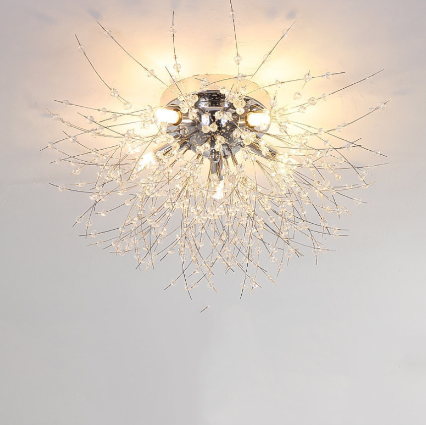 Modern LED Ceiling Light | Crystal Design