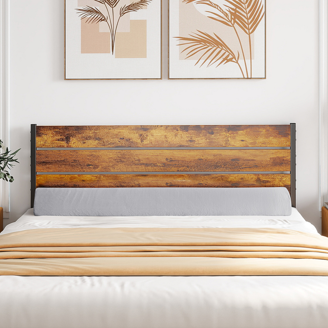 Bed Wedge Pillow With Headboard - High-density Foam Fills The Gap Betw