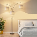 Three-Color Temperature & Dimmable Three-Head Floor Lamp Create A Cozy