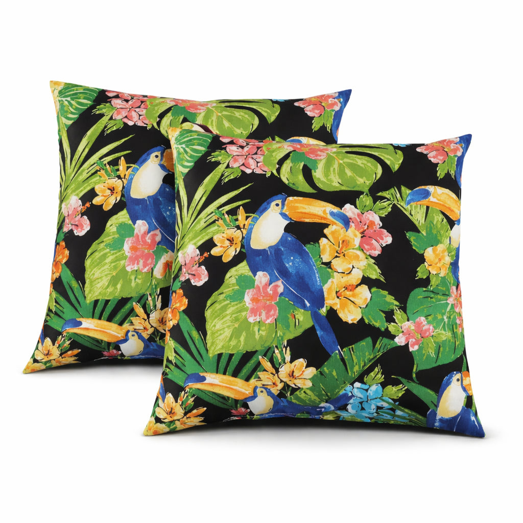 2 Pack Outdoor Throw Pillows