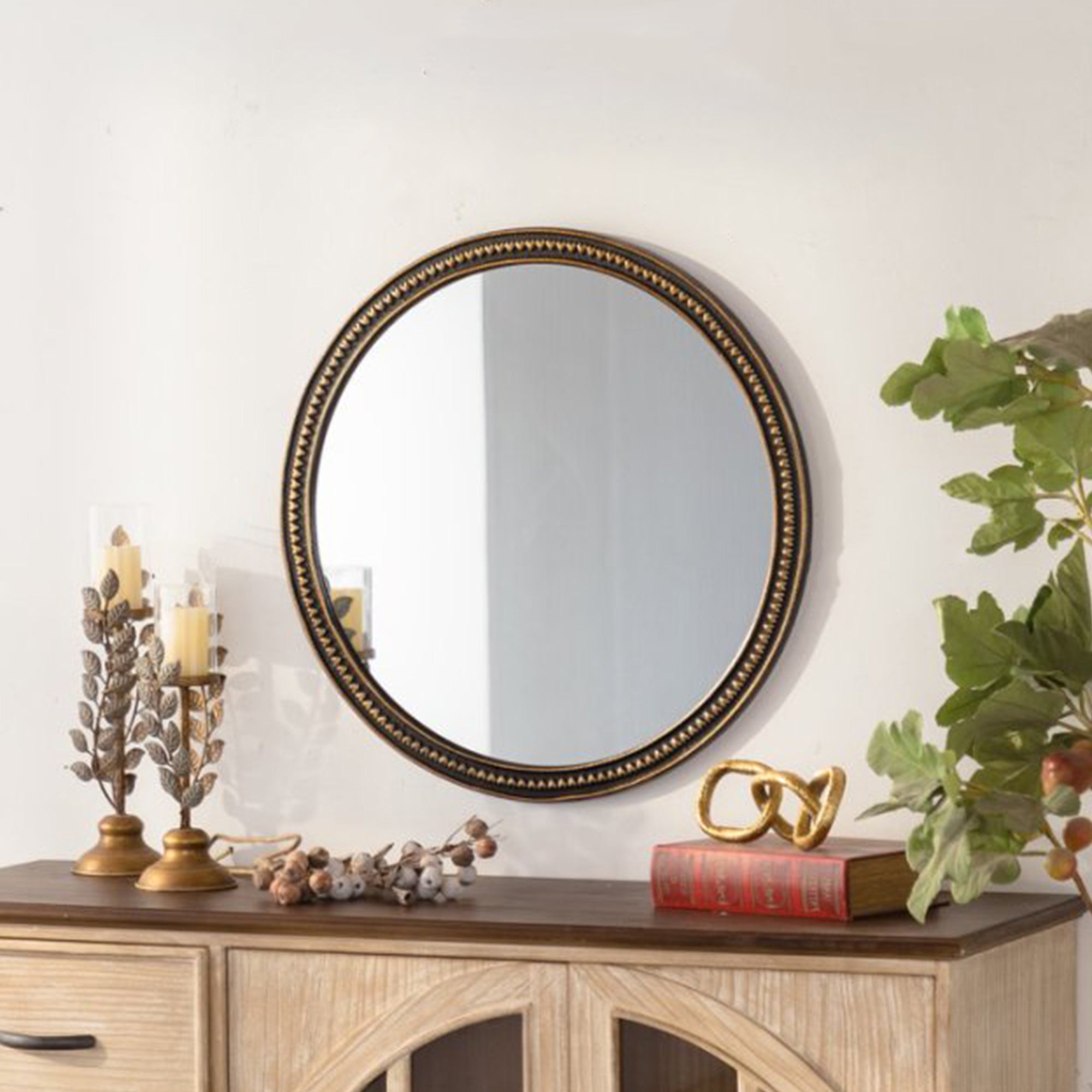 Round Decorative Wall Mirror