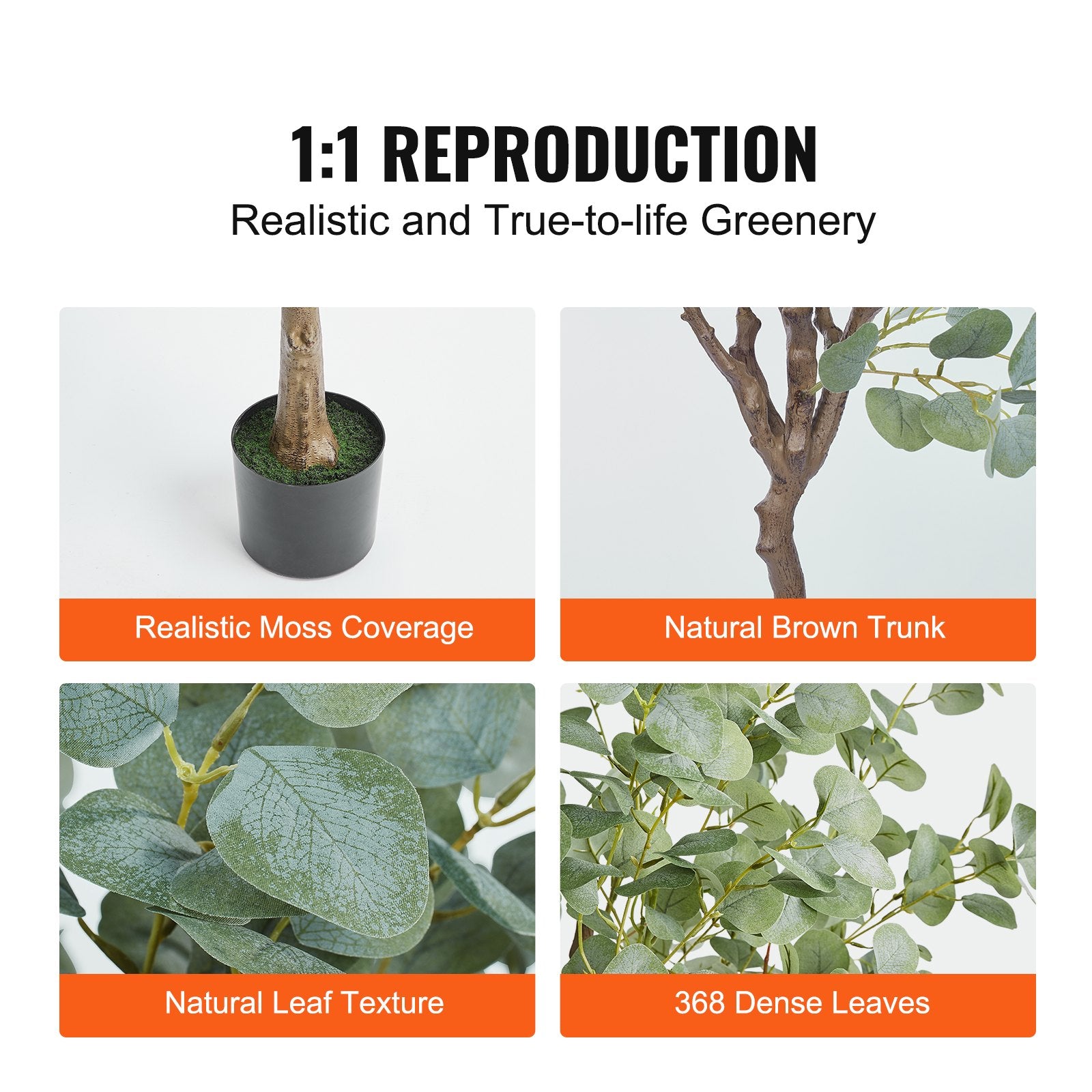 Artificial Eucalyptus Tree