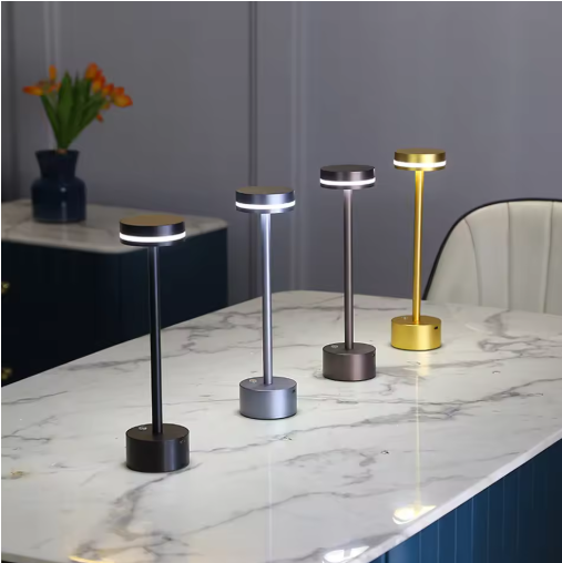 Modern Charging LED Table Lamp | Touch Design