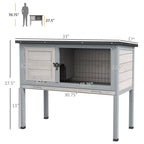 Elevated Rabbit Hutch
