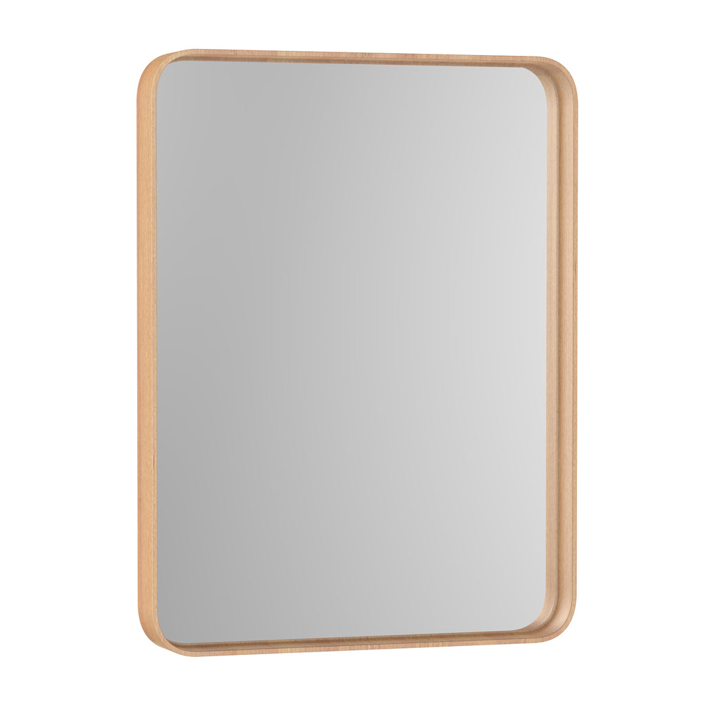 Wall Mirror With Rectangular Metal Frame