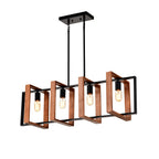 Rustic 4-Light Chandelier | Pendant Design